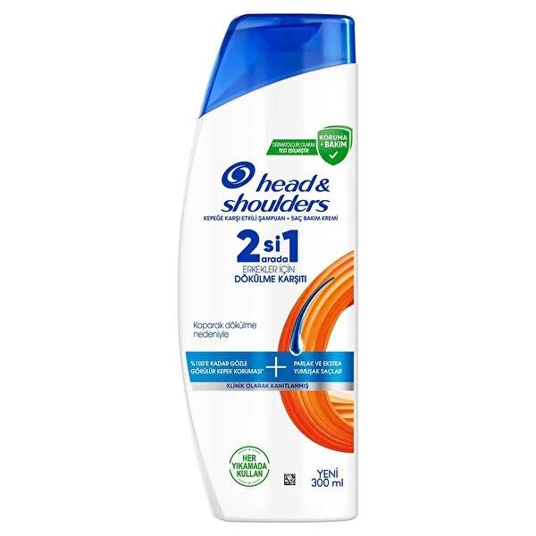 Head & Shoulders Men's Anti Dandruff 2-in-1 Shampoo for Hair Loss & Itchy Scalp Treatment - Microbiome Balance, 10.14 fl oz by Beauty Care Bag