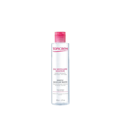 Topicrem Face and Eye Cleansing Water for Sensitive Skin - Gentle, Non-Irritating, 200ml by Beauty Care Bag