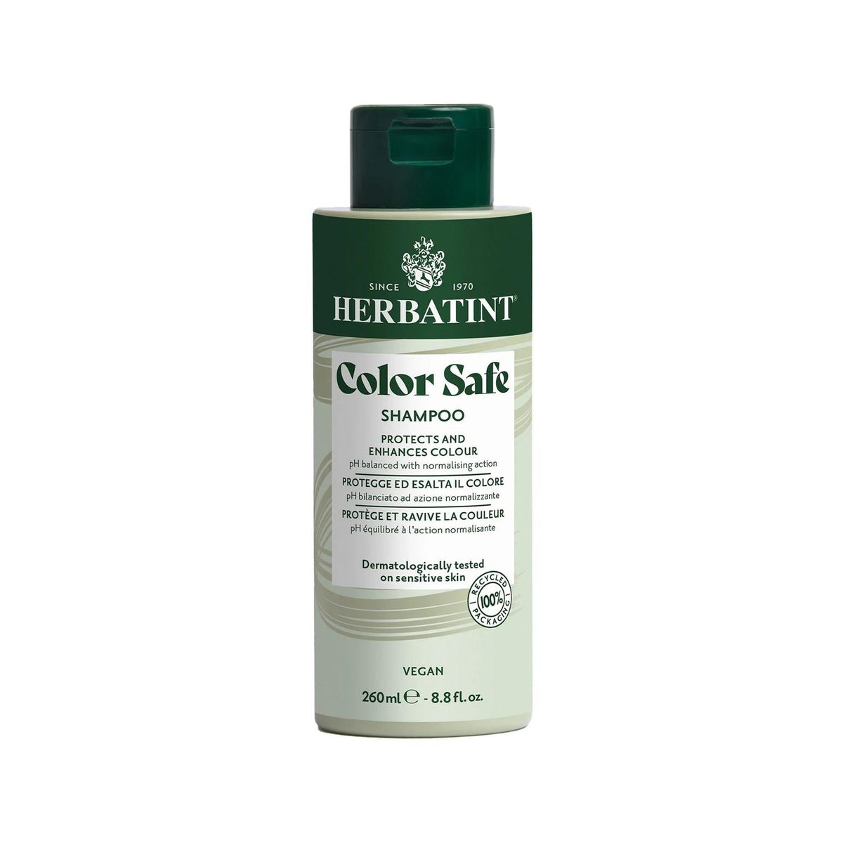 Herbatint normalizing aloe vera shampoo, 260ml