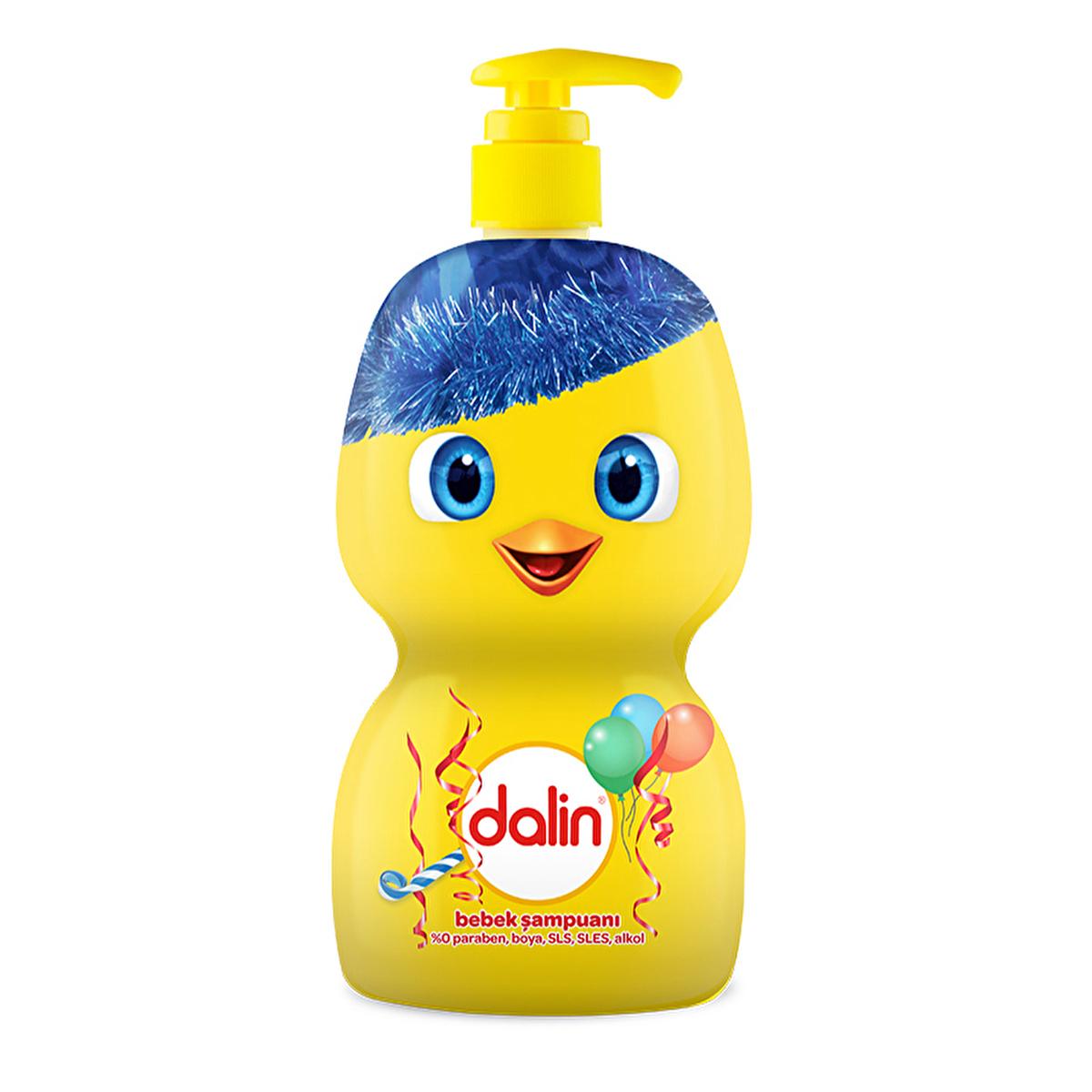 Dalin Gentle Baby Shampoo with Fun Designs - Hypoallergenic & Dermatologically Tested, 16.91 fl oz by Beauty Care Bag