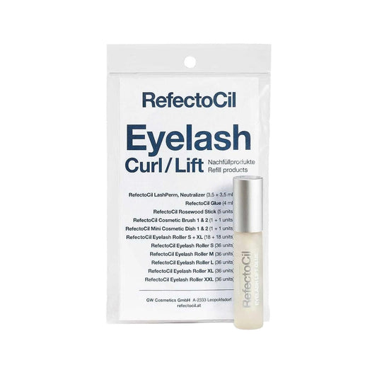 RefectoCil Eyelash Lift&Curl Adhesive 4ml - Professional Lash Lift Glue for Eyelash Enhancement by Beauty Care Bag