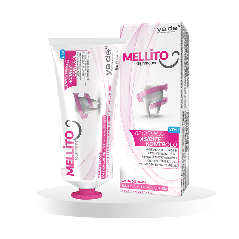 Ya Da Multicosmetics Mellito Toothpaste with Calcium Carbonate 75 ml by Beauty Care Bag