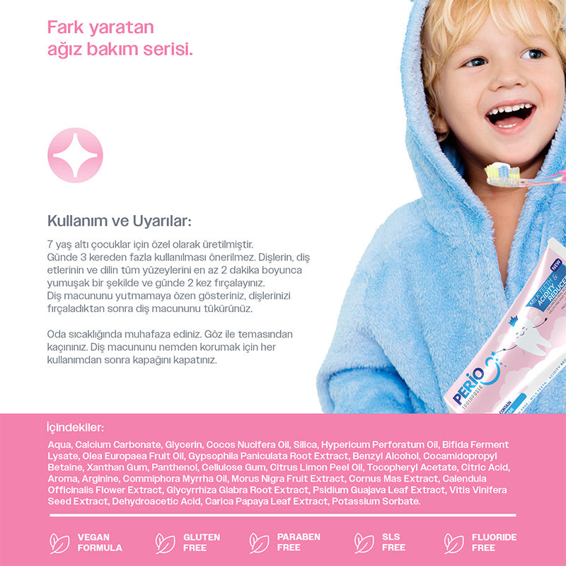 Ya Da Multicosmetics Perio Kids Toothpaste 75 ml by Beauty Care Bag