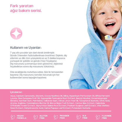Ya Da Multicosmetics Perio Kids Toothpaste 75 ml by Beauty Care Bag
