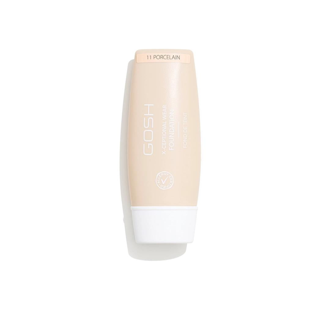 Gosh X-Ceptional Wear Foundation 011 Porcelain 35ml by Beauty Care Bag