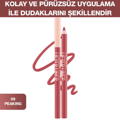 Maybelline New York Lifter Liner Lip Liner - Precise Lip Definition, Long-lasting Lip Color by Beauty Care Bag