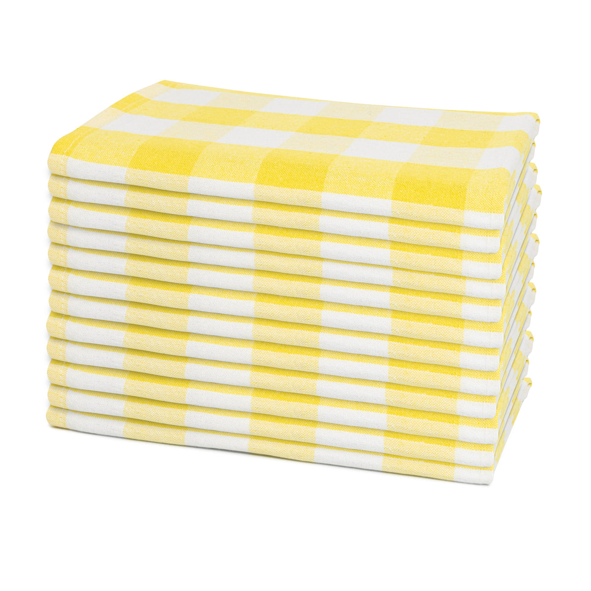 Plaid cotton dinner napkins – view 10