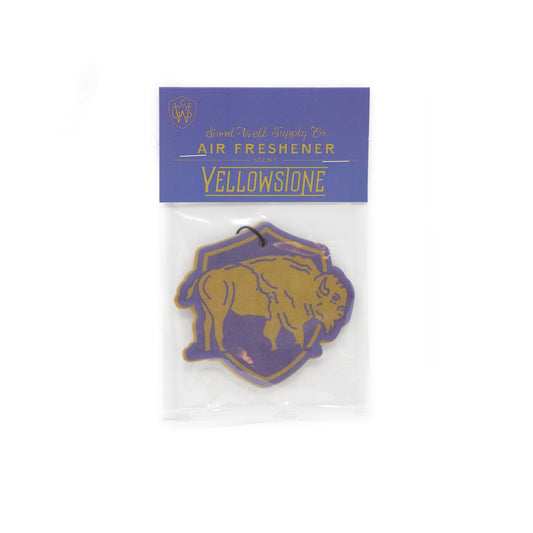 Yellowstone National Park Air Freshener by Good & Well Supply Co.