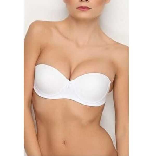Yeni Inci 6901 Classic Support Bra in White by Beauty Care Bag