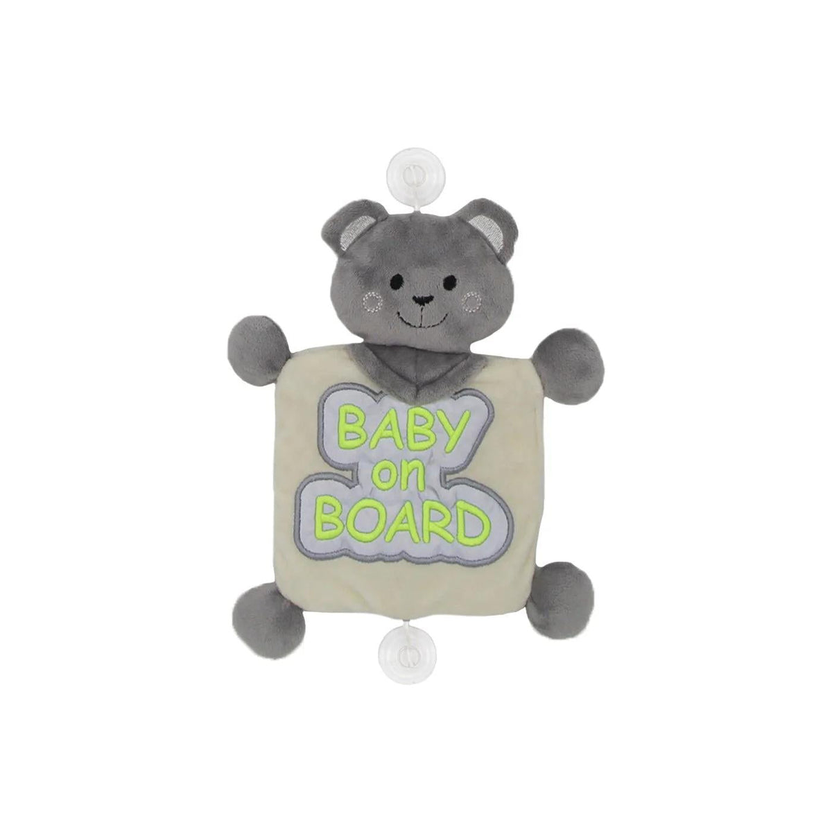 Babyjem Reflective Baby on Board Car Sign in Grey by Beauty Care Bag
