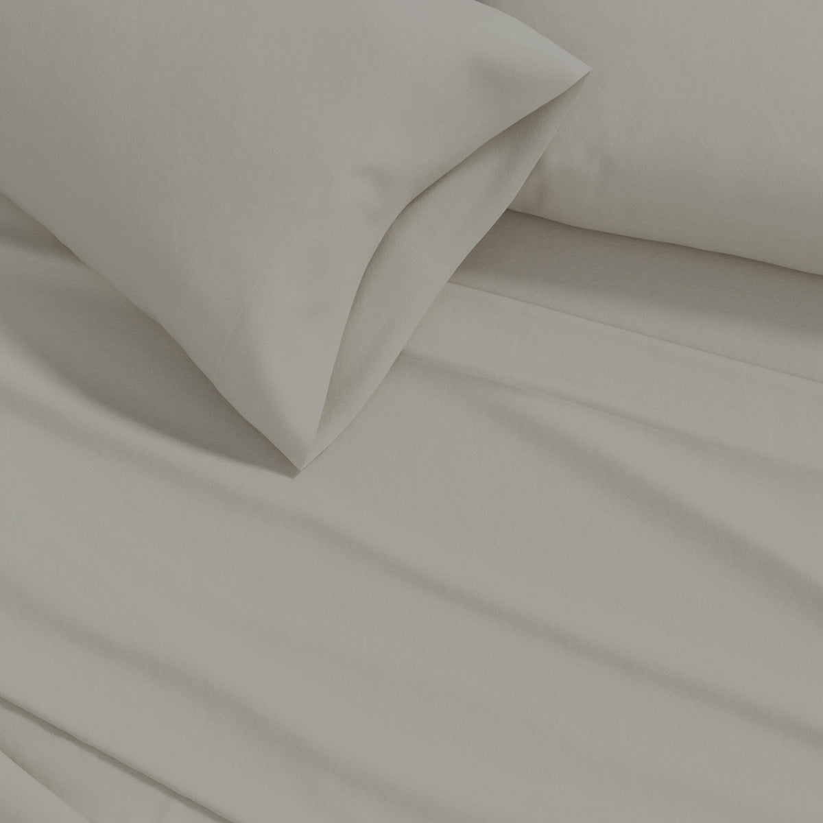 Cotton Solid Flannel Sheet - Nordic Collection by Great Bay Home