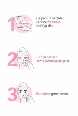 Bioderma Sensibio H2O - Gentle Micellar Eye Makeup Remover for Sensitive Eyes - Hypoallergenic & Fragrance-Free - Cleanses & Soothes (4.23 fl oz) by Beauty Care Bag