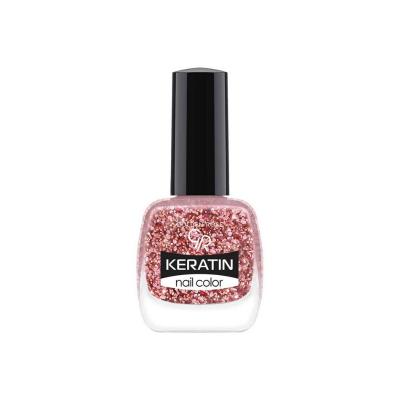 Golden Rose Keratin Nail Polish - Long Lasting & Cruelty-Free, 408 by Beauty Care Bag