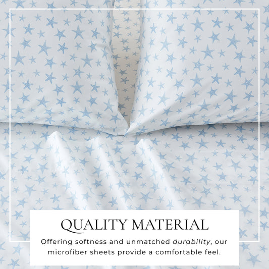 Coastal Printed Sheet Set - Newport Collection by Great Bay Home