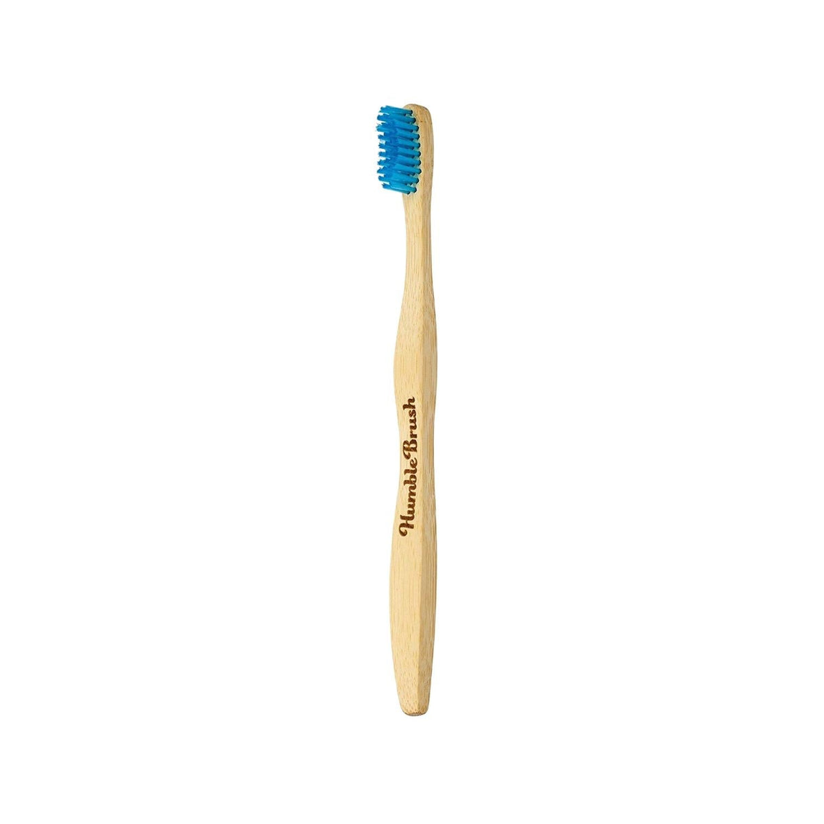 Humble Adult Manual Toothbrush Medium Bristle Softness Blue - Effective Oral Hygiene for Health-Conscious Consumers by Beauty Care Bag
