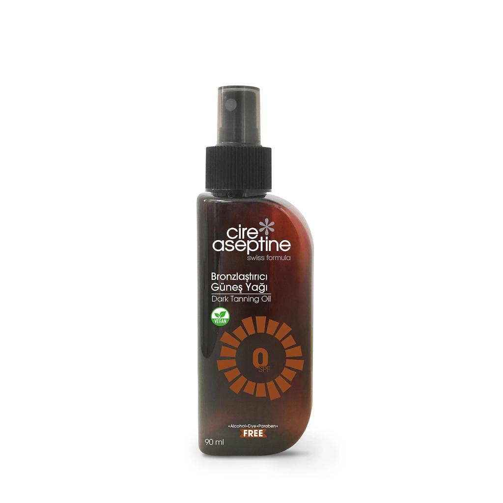 Cire Aseptine Bronzing Sun Oil SPF 0 for a Deep Glow 90ml by Beauty Care Bag