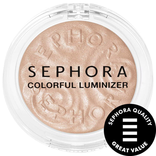 Sephora Colorful¨ Powder Luminizer: Illuminate & Enhance Natural Glow with Vegan, Cruelty-Free Shimmer Highlighter for Radiant Skin by Beauty Care Bag