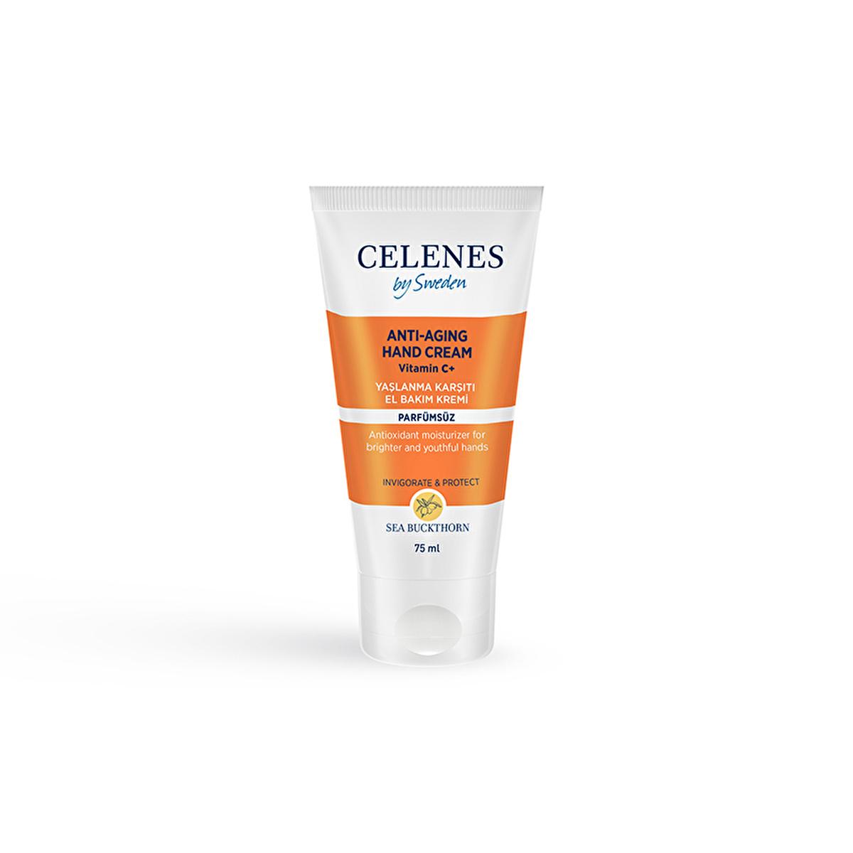 Celenes sea buckthorn anti-aging hand cream, 2.54 fl oz