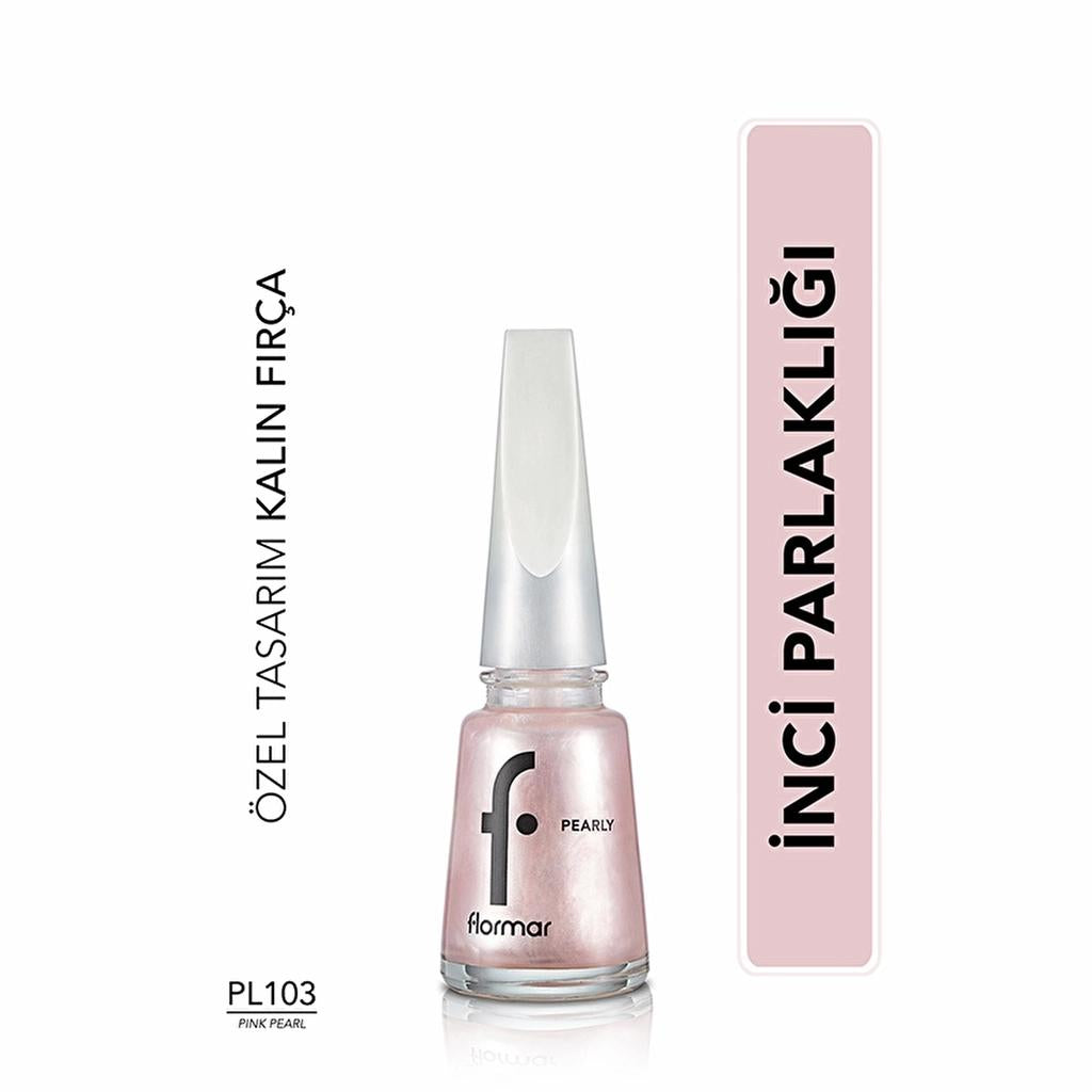 Flormar Pearly Nail Polish #103 Pink Pearl by Beauty Care Bag