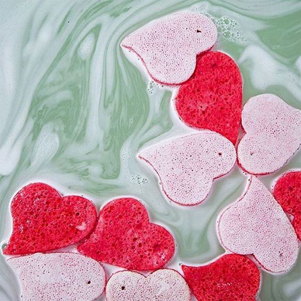 You Have My Heart on a String: Boxed Heart Shaped SpongeBody Wash Infused BufferTorqelo.com