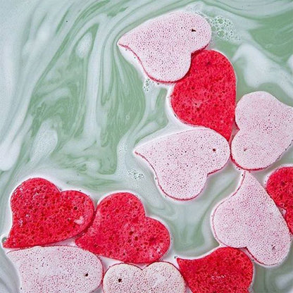 You Have My Heart on a String: Boxed Heart Shaped SpongeBody Wash Infused BufferTorqelo.com