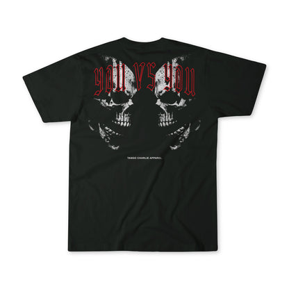 You vs You - Premium Oversized Tee by Tango Charlie Apparel