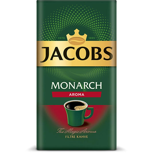 Jacobs Aroma Ground Coffee: Indulge in Smooth, Rich Flavor - Premium Roasted Coffee Beans, 500 gr by Beauty Care Bag