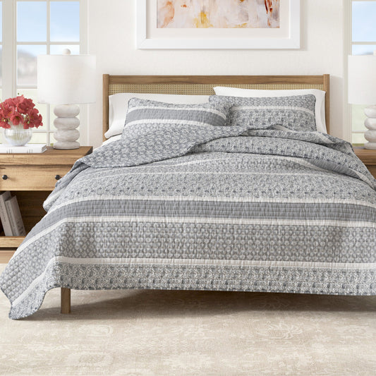 Stripe Quilt - Kadi Collection by Great Bay Home