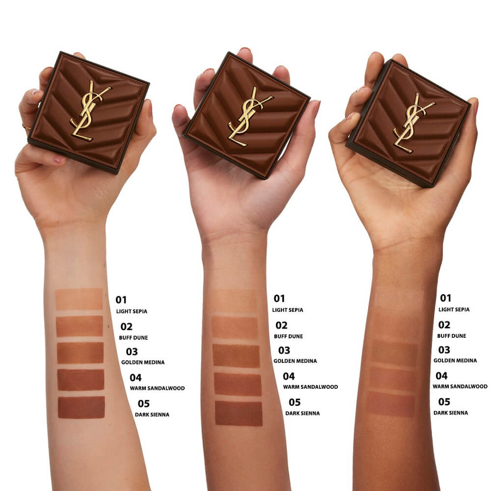 YSL All Hours Hyper Finish Bronzer 02 Natural Glow 8.5g by Beauty Care Bag