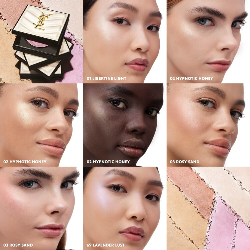 YSL All Hours Hyper Luminizer 01 Radiant Glow Highlighter 10ml by Beauty Care Bag