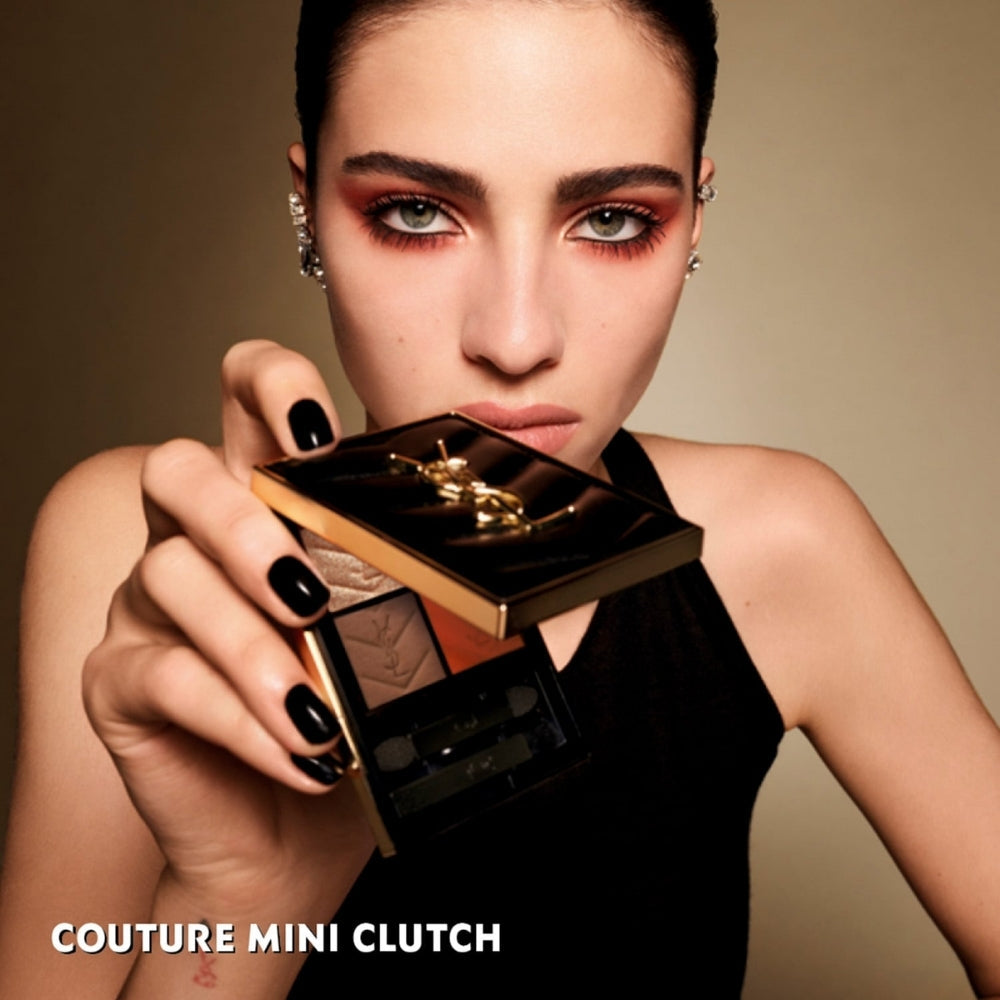YSL Couture Baby Clutch Eyeshadow Palette 100 Pigmented Color by Beauty Care Bag