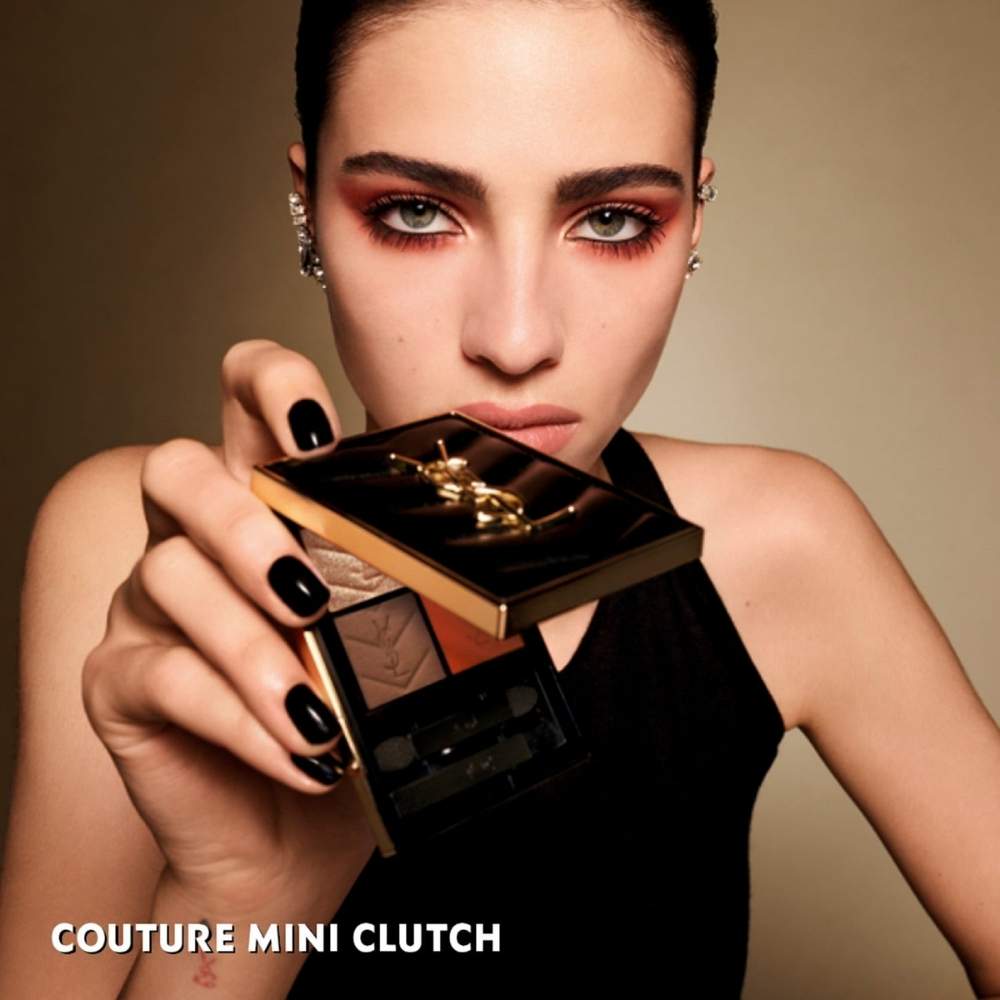 YSL Couture Baby Clutch Eyeshadow Palette 800 Over Dore by Beauty Care Bag