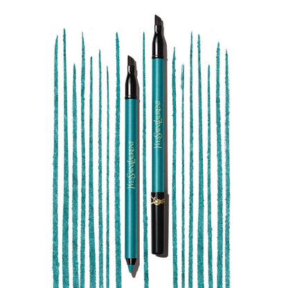 YSL Lines Liberated Eyeliner in Bewitching Turquoise by Beauty Care Bag