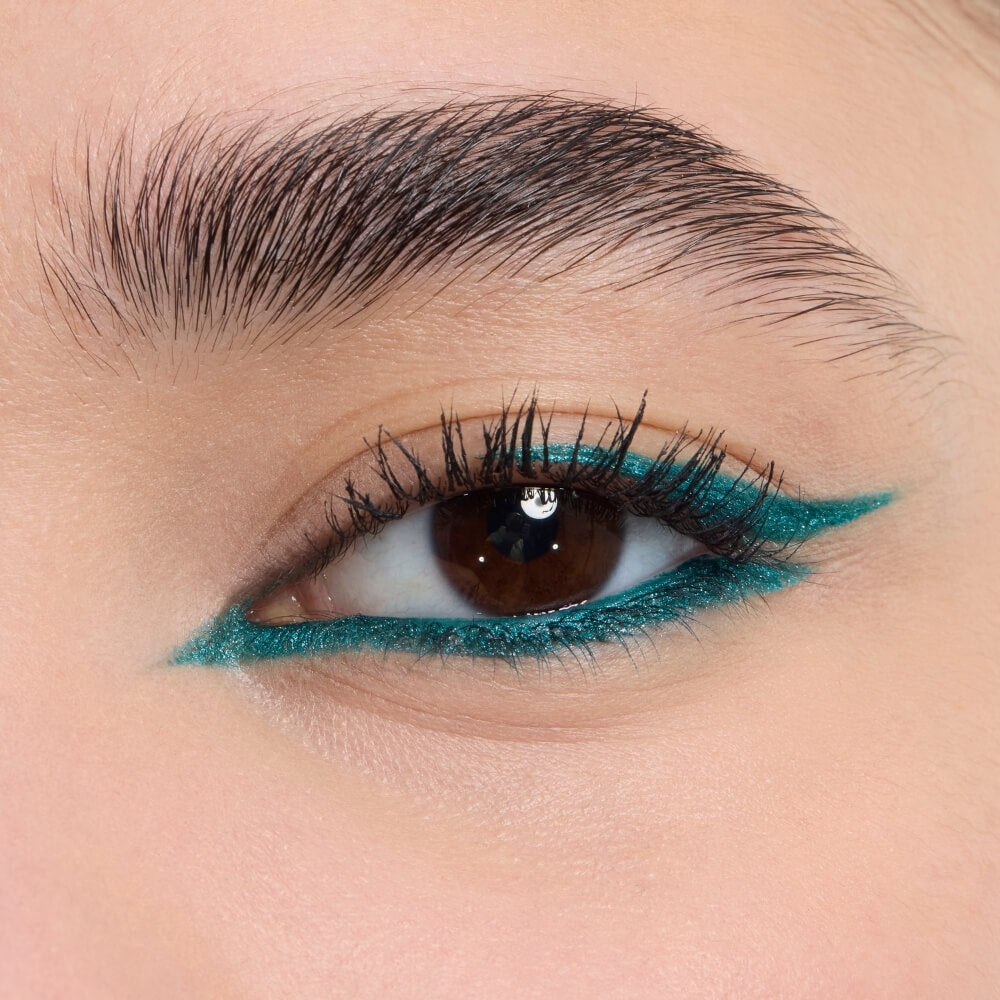 YSL Lines Liberated Eyeliner in Bewitching Turquoise by Beauty Care Bag