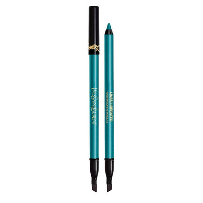 YSL Lines Liberated Eyeliner in Bewitching Turquoise by Beauty Care Bag
