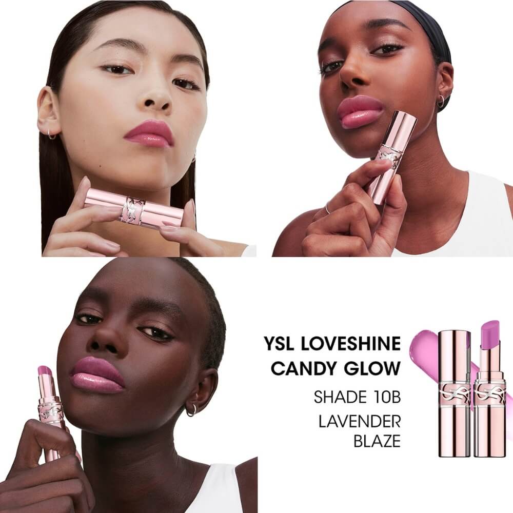 YSL Loveshine Lip Balm 10B Hydrating Glossy Finish 3.2g by Beauty Care Bag