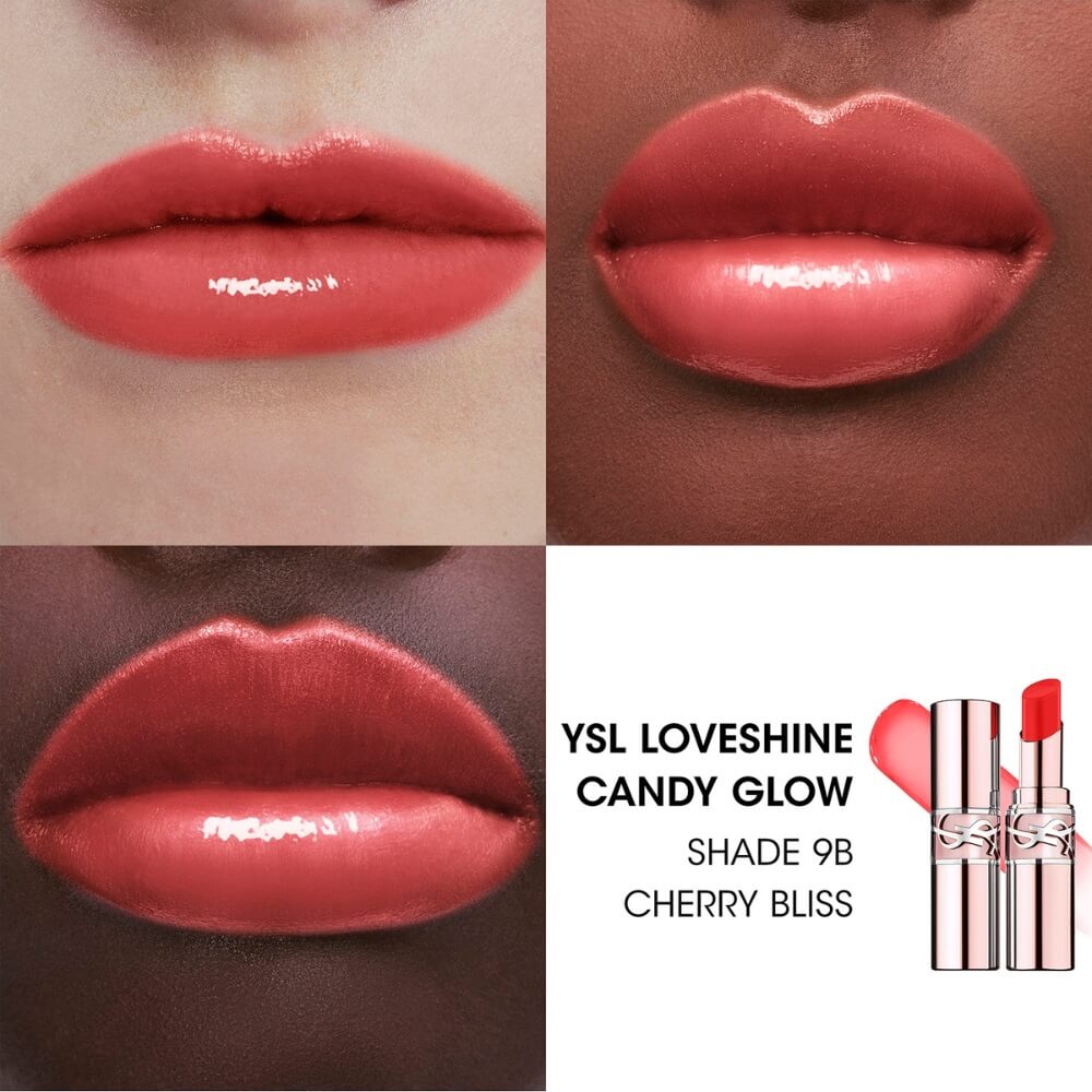 YSL Loveshine Lip Balm 9B Hydrating Glossy Balm by Beauty Care Bag