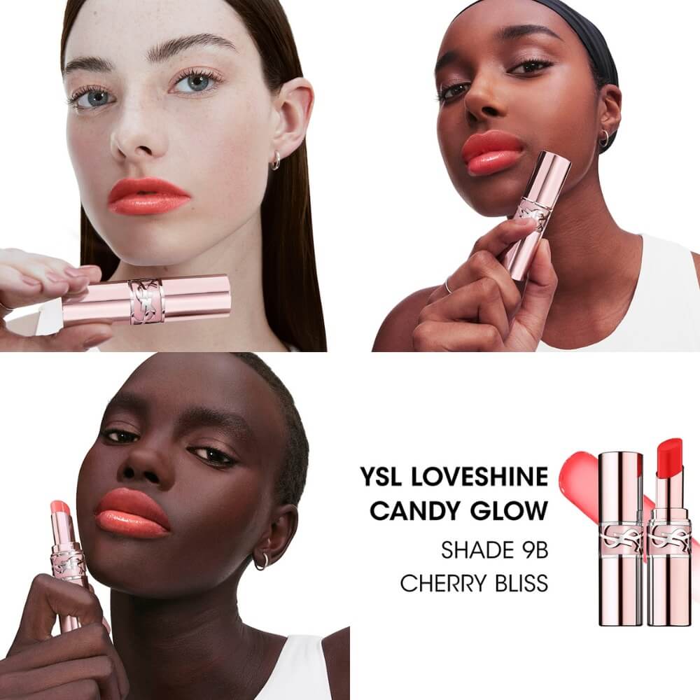 YSL Loveshine Lip Balm 9B Hydrating Glossy Balm by Beauty Care Bag