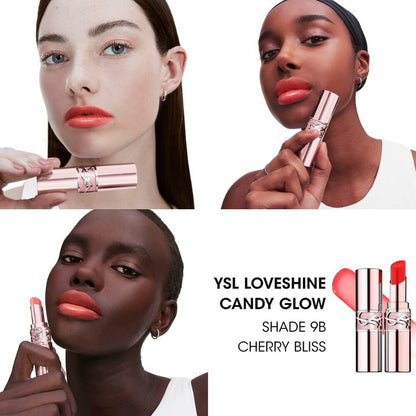 YSL Loveshine Lip Balm 9B Hydrating Glossy Balm by Beauty Care Bag