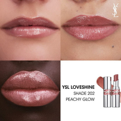 YSL Loveshine Lipstick 202 High-Shine Hydrating Color by Beauty Care Bag