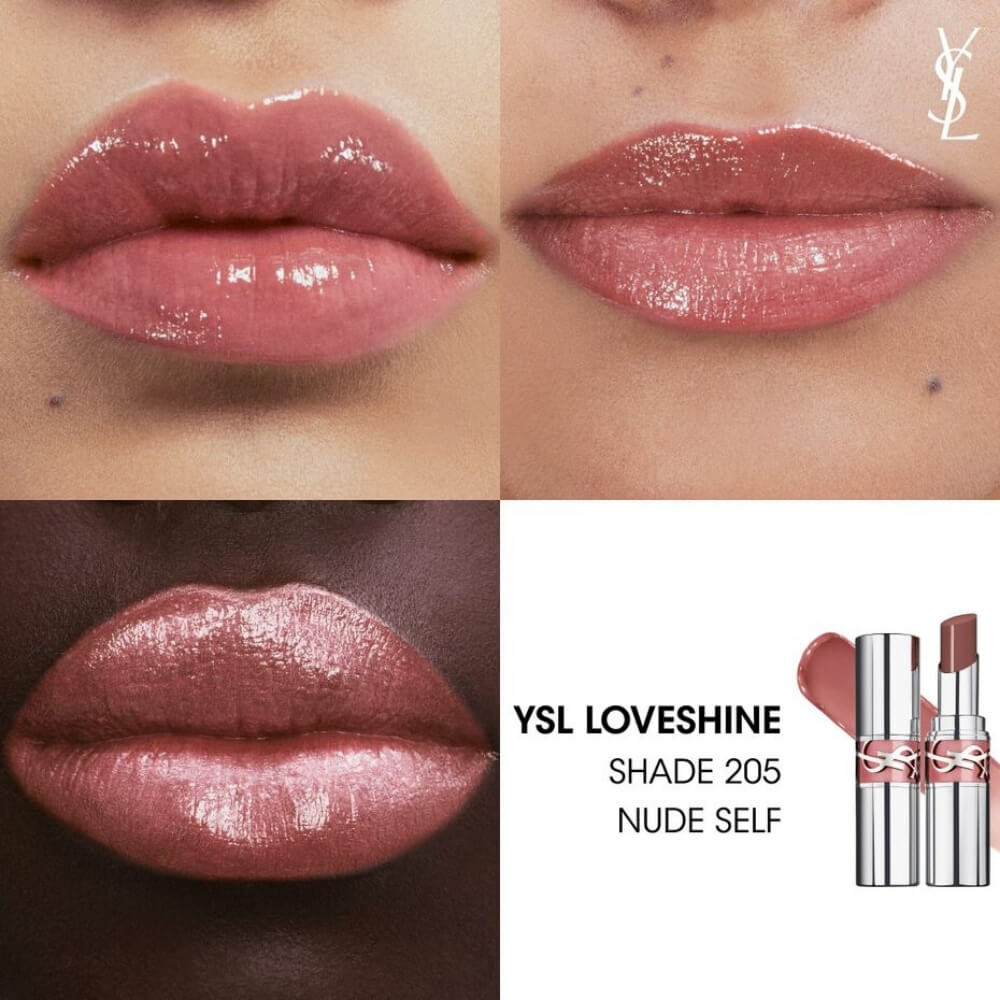 YSL Loveshine Lipstick 205 Hydrating Shine 3.2g by Beauty Care Bag