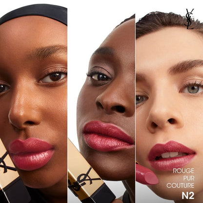 YSL Rouge Pur Couture Lipstick N2 Velvet Finish 3.8g by Beauty Care Bag