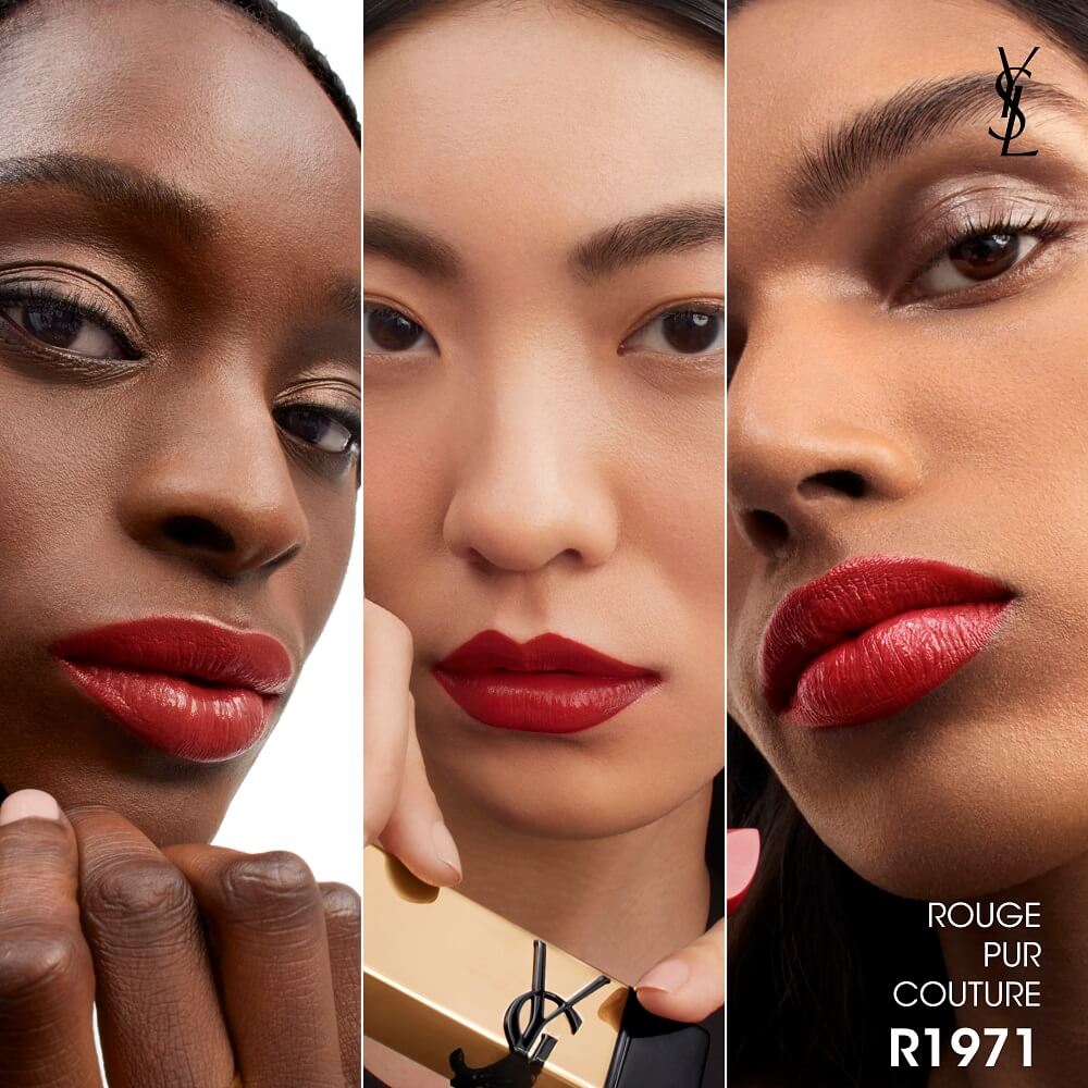 YSL Rouge Pur Couture Lipstick R1971 Velvet Finish by Beauty Care Bag