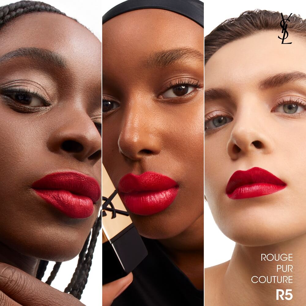 YSL Rouge Pur Couture Lipstick R5 Velvet Finish 3.8g by Beauty Care Bag
