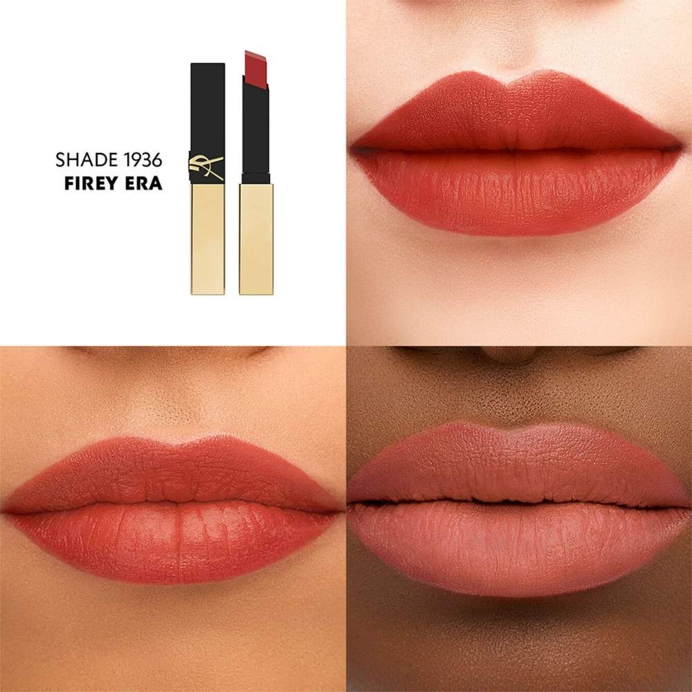 YSL Rouge Pur Couture The Slim Lipstick 1936 Matte Lip Color by Beauty Care Bag