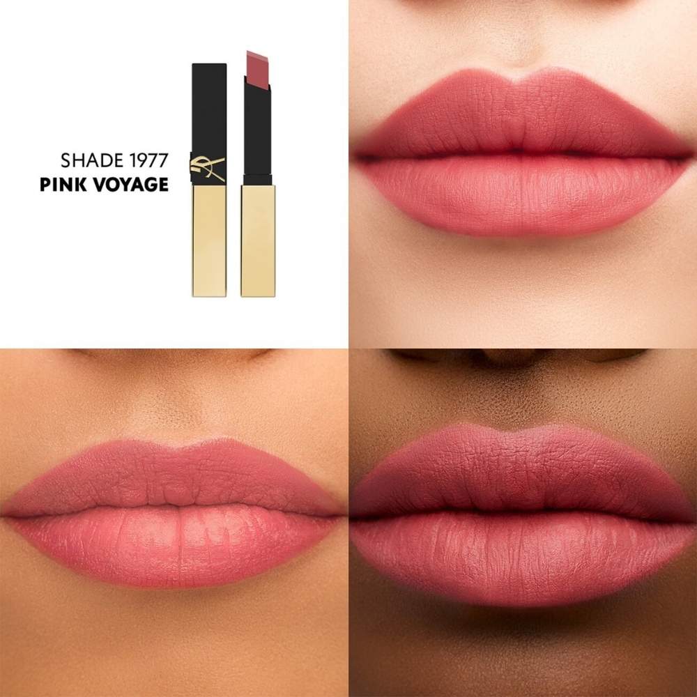 YSL The Slim Rouge 1977 Intense Lipstick for Defined Lips by Beauty Care Bag