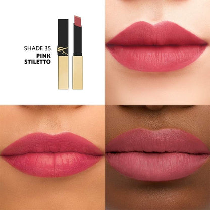 YSL The Slim Rouge Velvet Radical 35 Matte Lipstick 2.2g by Beauty Care Bag