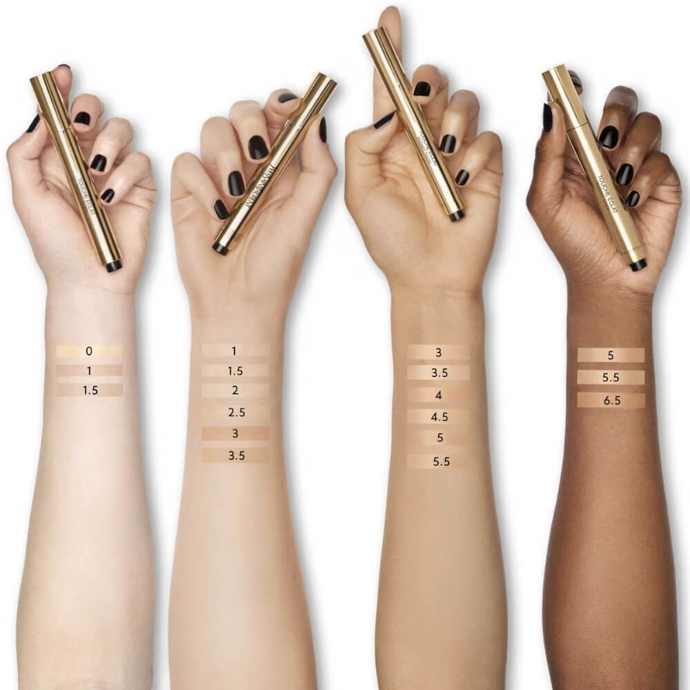 YSL Touche Eclat Concealer 6 Luminous Amber for Brightening by Beauty Care Bag