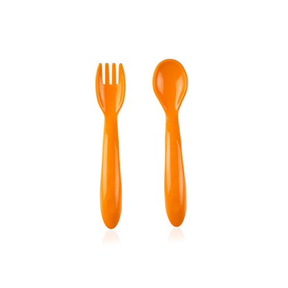 Babyjem Baby Utensil Set - Soft Baby Cutlery & Dishwasher Safe Feeding Tools for Self-Feeding Infants by Beauty Care Bag