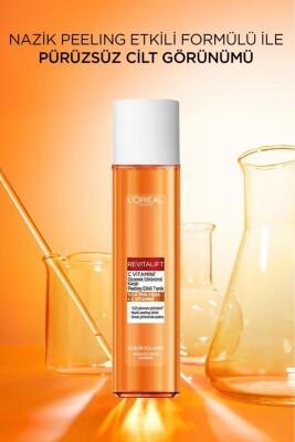 L'Oreal Paris Revitalift Vitamin C Toner: Pore Minimizing, AHA Exfoliating & Skin Brightening Facial Toner - Alcohol-Free, Peeling Effect by Beauty Care Bag